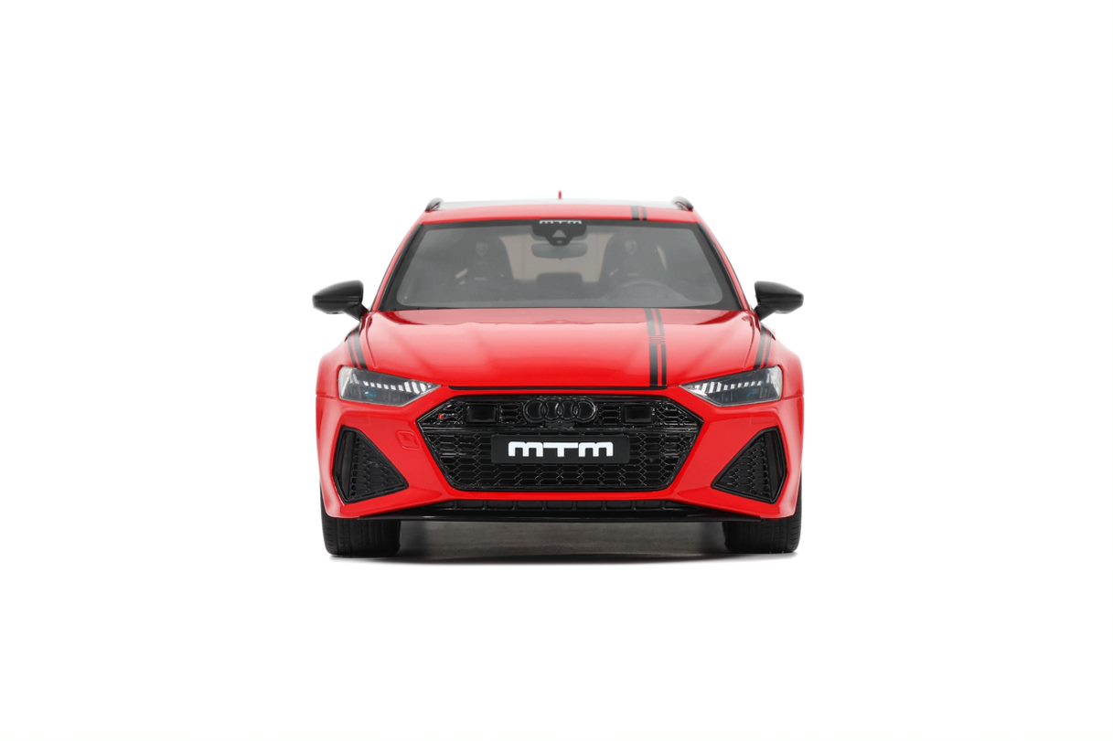 GT Spirit 1:18 Scale Resin Model Car 2021 Audi RS 6 (C8) MTM Red - GT432