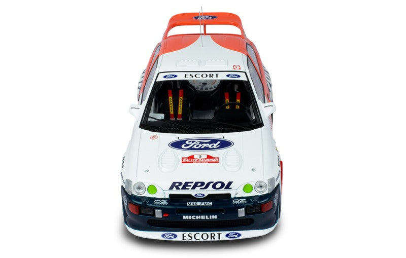 IXO 1:18 Ford Escort RS Cosworth San Remo Rally Italy 1996 #5 - B Thiry - REPSOL