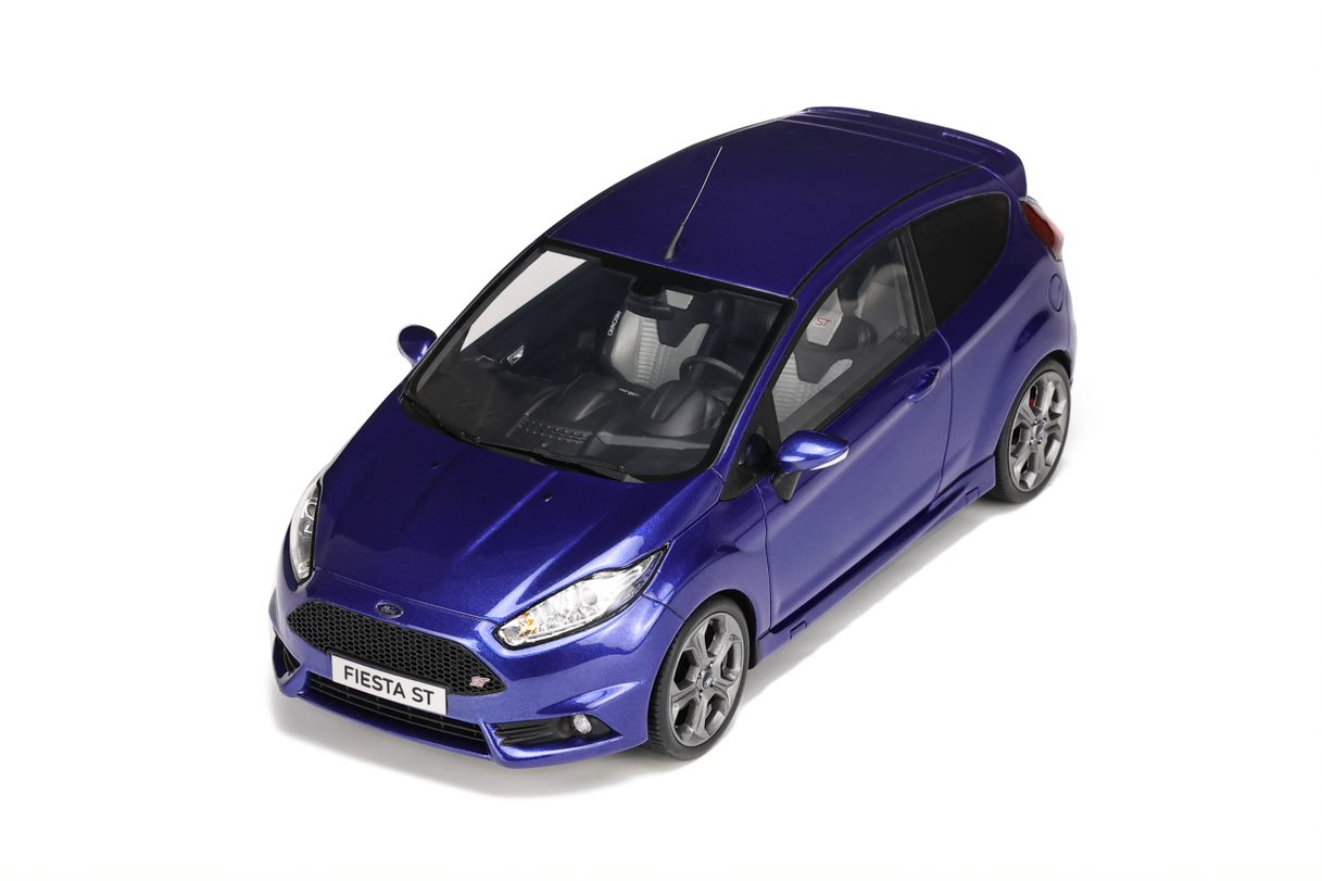 OTTO 1:18 Scale Resin Model Car - Ford Focus Fiesta ST Mk7 in Blue (OT403)