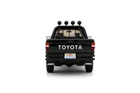 OTTO 1:18 Scale Resin - 1985 Toyota Hilux SR5, Back to the Future - Glossy Black 202  - OT481B