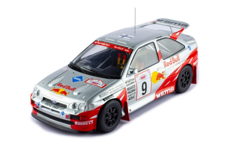 IXO 1:18 FORD ESCORT RS COSWORTH RED BULL Rally Acropolis Car 1994