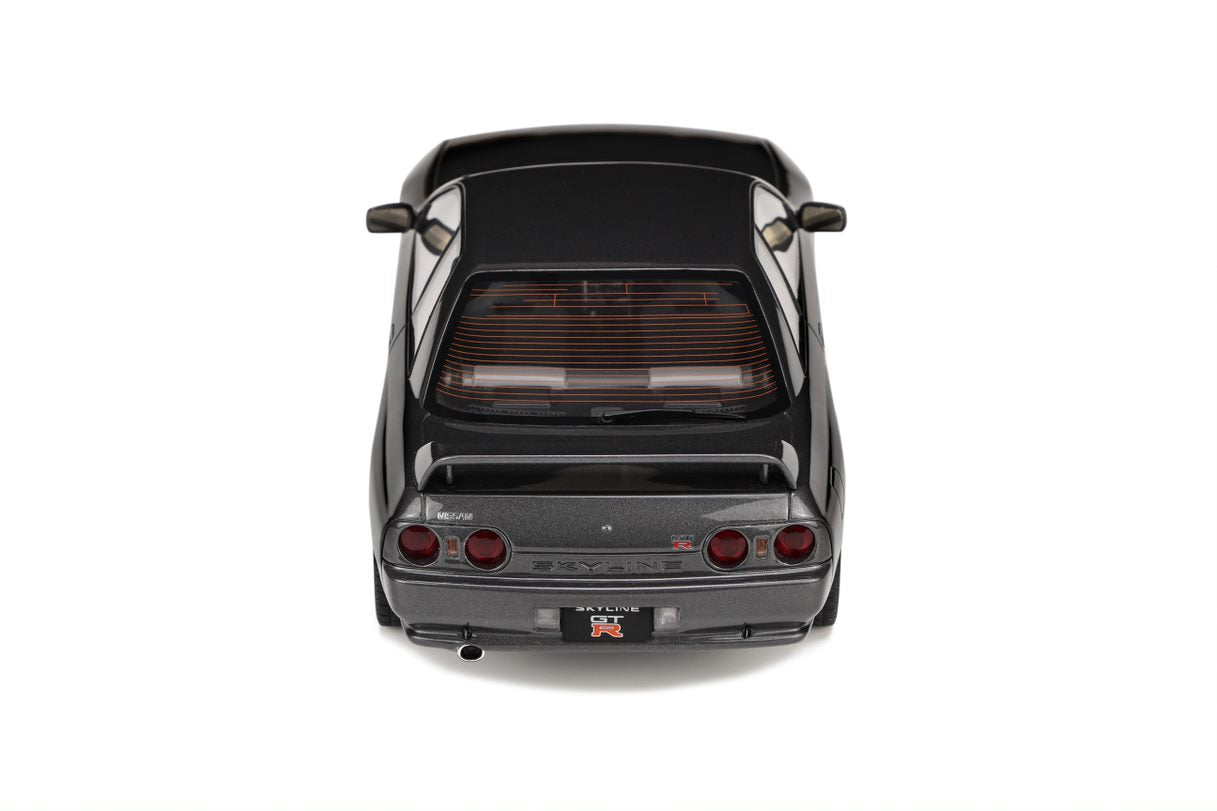 OTTO 1:18 Scale Resin Model Car - Nissan Skyline GT (R32) - Metallic Grey (OT411)