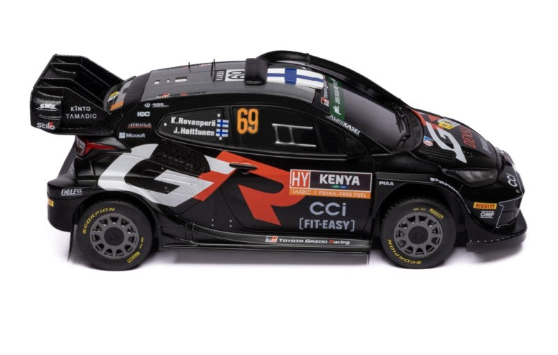 IXO 1:18 Diecast - Toyota Yaris Rally 1, #69 K.Rovanpera - J.Halttunen Winer Safari Rally Kenya 2024 - IXO18RMC206.22