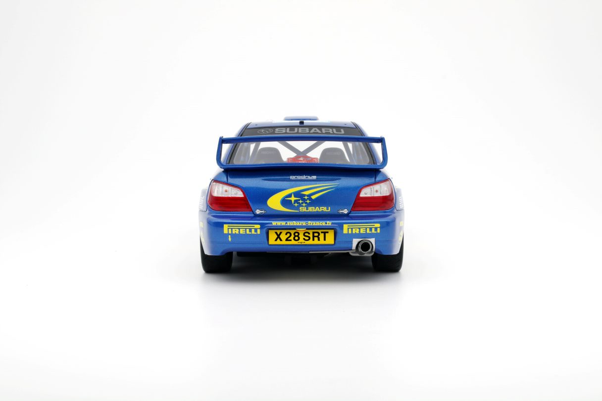 OTTO 1:18 Scale Resin Model Car - Subaru Impreza WRC #10 Makinen Rallye Monte Carlo 2002 (OT784)