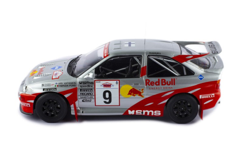 IXO 1:18 FORD ESCORT RS COSWORTH RED BULL Rally Acropolis Car 1994