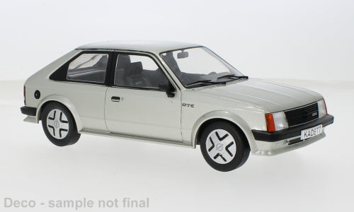 MCG 1:18 Scale Diecast Model Car - Opel Kadett D GTE (Vauxhall Astra mk1) Silver - MCG18533