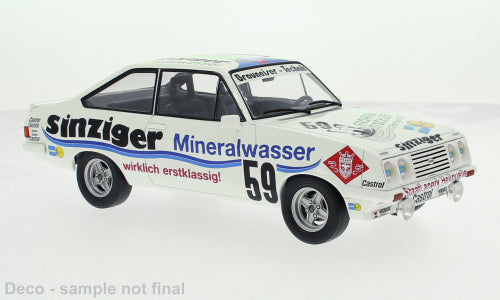 MCG 1:18 Scale Diecast Ford Escort MK II RS 2000, 24h Nürburgring, 1982, Sinzigar Mineralbrunnen, #59 - MCG18438R