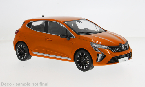 MCG 1:18 Scale Diecast - 2024 Renault Clio, Orange - MCG18509