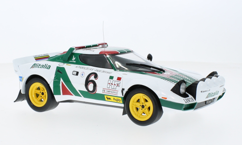 IXO 1:18 Diecast - IXO, Lancia Stratos HF, Rallye WM, Rallye Monte Carlo, 1976, Alitalia, #6, B.Waldegard/H.Thorszelius - IXO18RMC162B.22