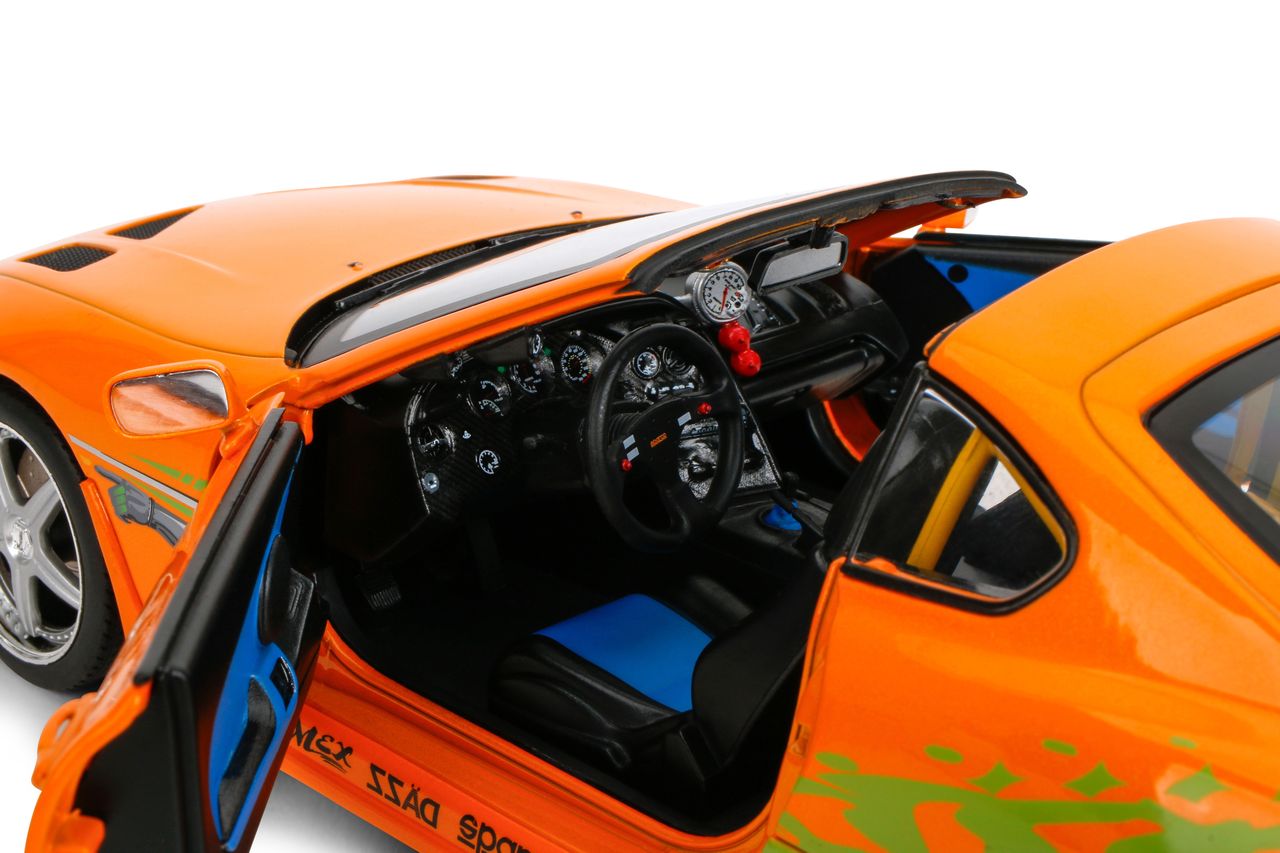 Jada Diecast - 1:18 Brian's Toyota Supra Turbo "Fast & Furious" Orange - 37770