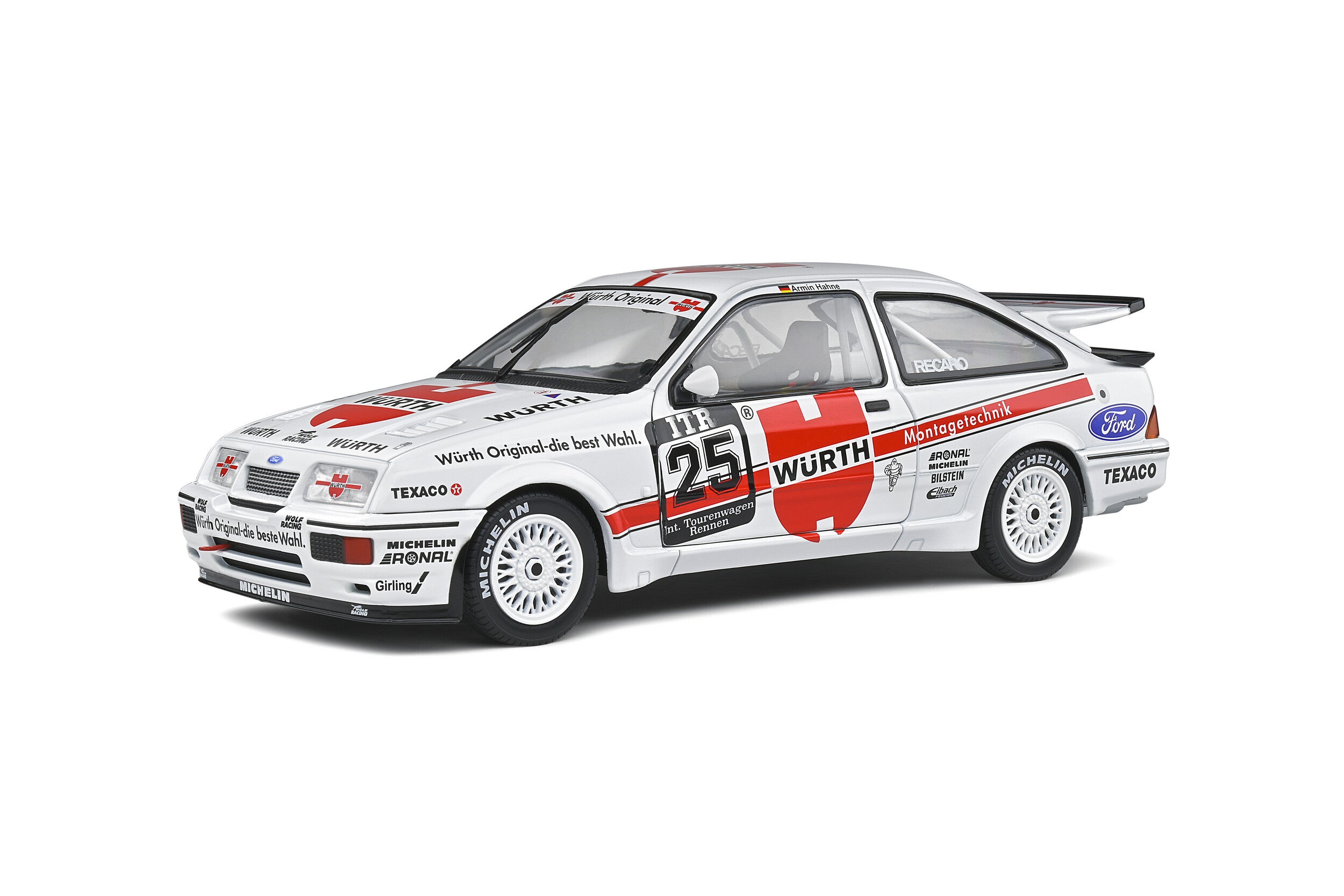 SOLIDO 1:18 Scale Diecast Model Car, Ford Sierra Cosworth RS500 Deutsche Wurth