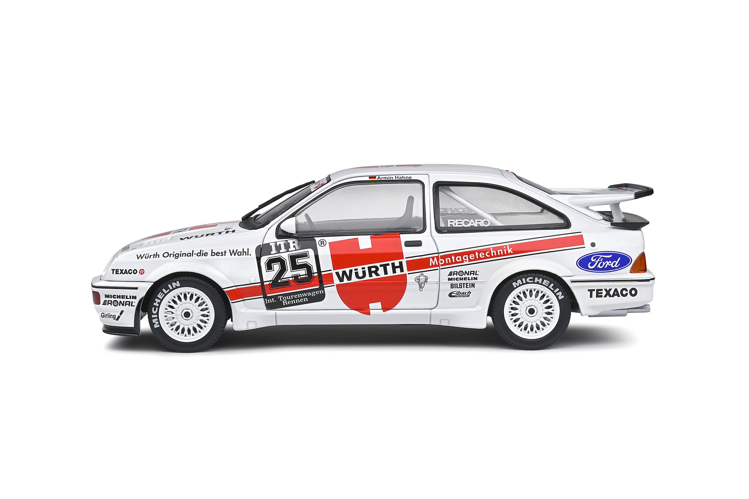 SOLIDO 1:18 Scale Diecast Model Car, Ford Sierra Cosworth RS500 Deutsche Wurth