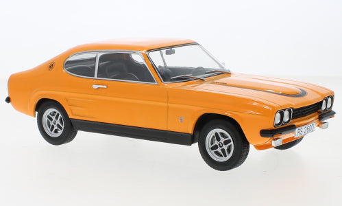 MCG 1:18 Scale Diecast 1973 Ford Capri Mk1 RS 2600 in Orange / Black