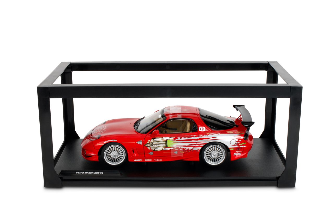 Jada Diecast - 1:18 Dom's Mazda RX7 FD3RS "Fast and Furious" Red - 38137