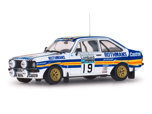 SUNSTAR 1:18 Scale Ford Escort Mk2 RS1800 – #19 T.Mäkinen/M.Holmes - Rothmans