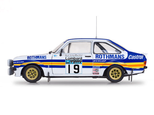 SUNSTAR 1:18 Scale Ford Escort Mk2 RS1800 – #19 T.Mäkinen/M.Holmes - Rothmans