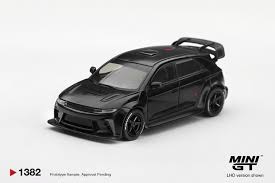 Mini GT 1:64 Diecast - HYUNDAI IONIQ 5N RS-01T STEALTH (LHD), Black - MGT01382-L
