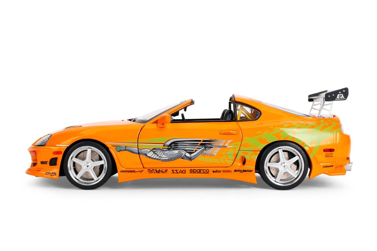 Jada Diecast - 1:18 Brian's Toyota Supra Turbo "Fast & Furious" Orange - 37770