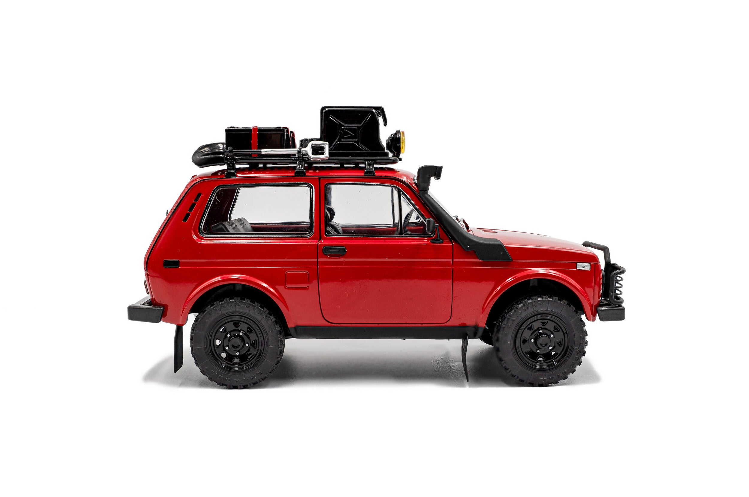 SOLIDO 1:18 Scale Diecast, 1980 Lada Niva, Red - S1807306