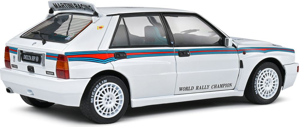 SOLIDO 1:18 Scale Diecast Model Car, Lancia Delta HF Integrale Evo 1 Martini 6