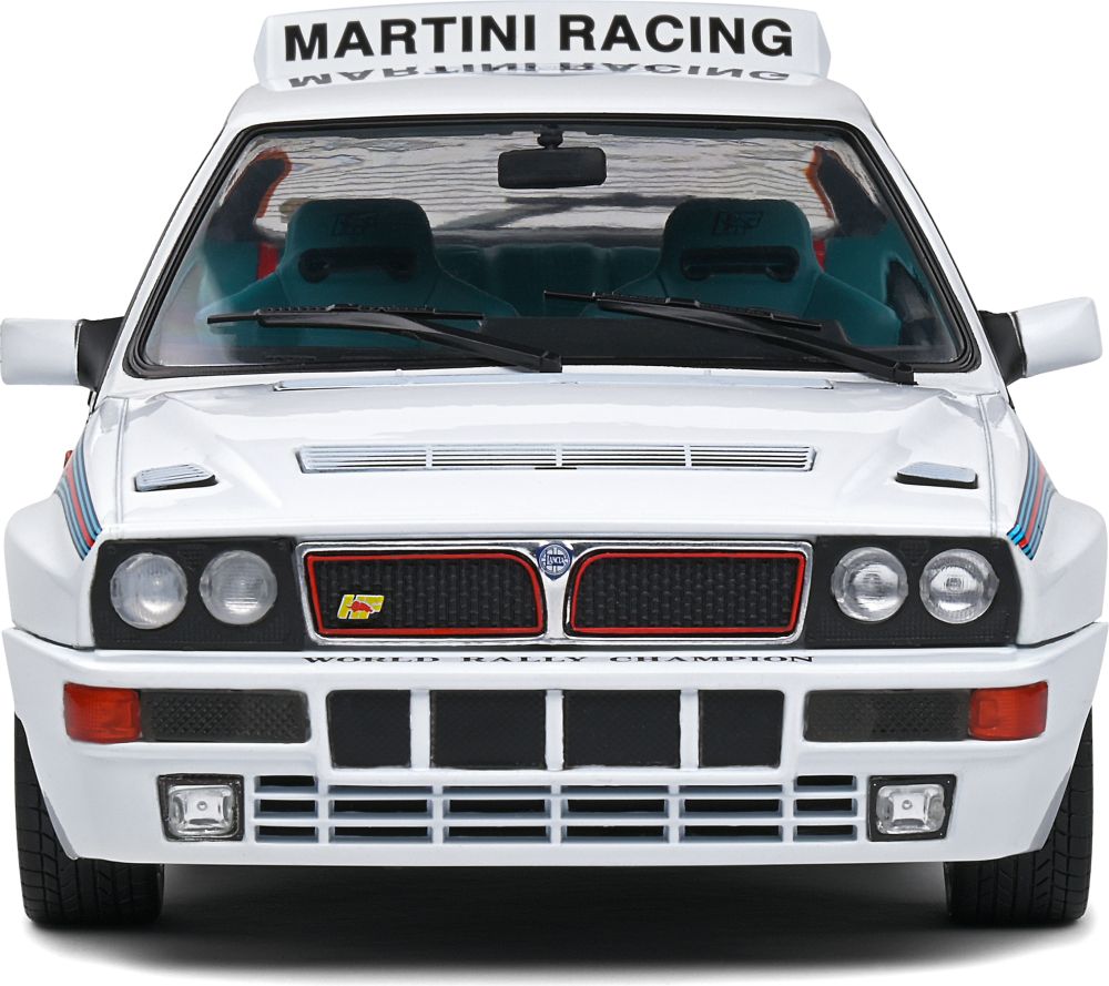 SOLIDO 1:18 Scale Diecast Model Car, Lancia Delta HF Integrale Evo 1 Martini 6