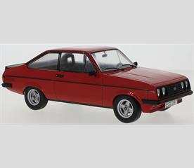 MCG 1:18 Scale Diecast Model Car -  Ford Escort Mk2 RS 2000 in Red