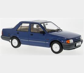 MCG 1:18 Scale Diecast - Ford Orion Mk II Basic Version LHD with Hub Caps, Blue - MCG18490