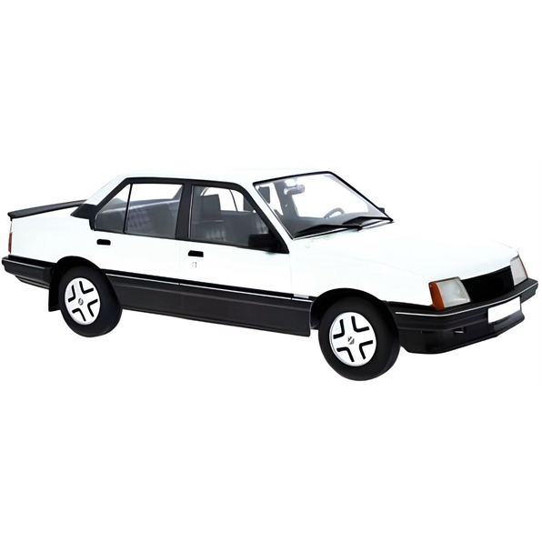 MCG 1:18 Scale Diecast - 1981 Vauxhall Cavalier SR, White, RHD UK Exclusive - MCG18582