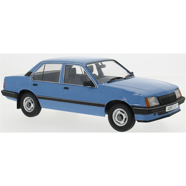 MCG 1:18 Scale Diecast - 1981 Vauxhall Cavalier GL, Blue, RHD UK Exclusive - MCG18648