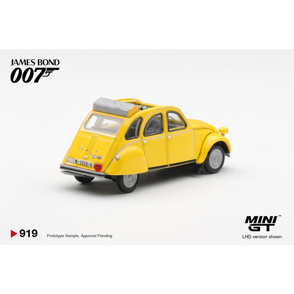 Mini GT 1:64 Citroen 2CV James Bond 007 - For Your Eyes Only, English LHD - BLISTER PACKAGING - MGT00919-007E