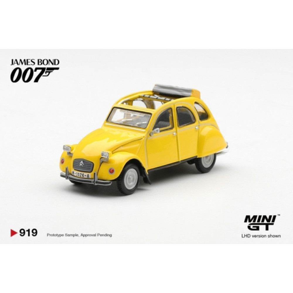 Mini GT 1:64 Citroen 2CV James Bond 007 - For Your Eyes Only, English LHD - BLISTER PACKAGING - MGT00919-007E