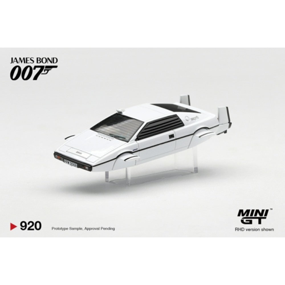 Mini GT 1:64 Lotus Esprit S1 Submarine - James Bond 007 - For Your Eyes Only, English LHD - BLISTER PACKAGING - MGT00920-007E