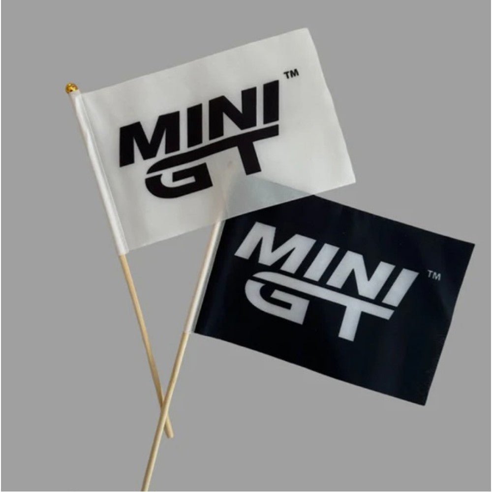 MINI GT MINI FLAG SET - CLASSIC LOGO (SET OF 2) - MGTOM039