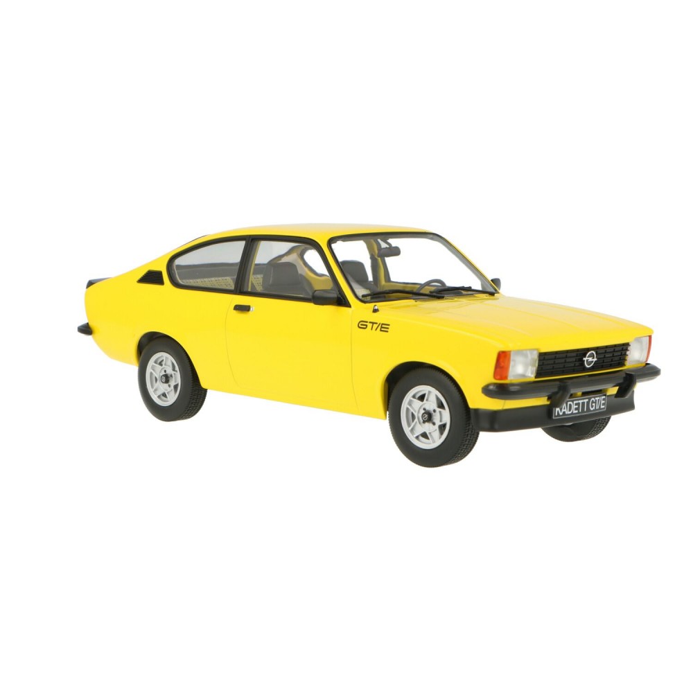 Norev 1:18 Scale Diecast Model Car -  1978 Opel Kadett C Coupe GT/E in Yellow