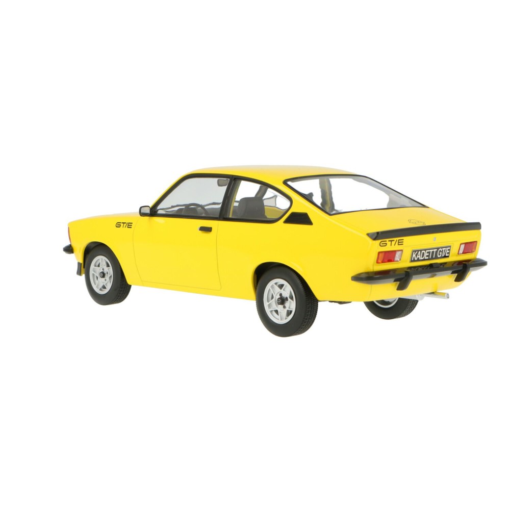 Norev 1:18 Scale Diecast Model Car -  1978 Opel Kadett C Coupe GT/E in Yellow