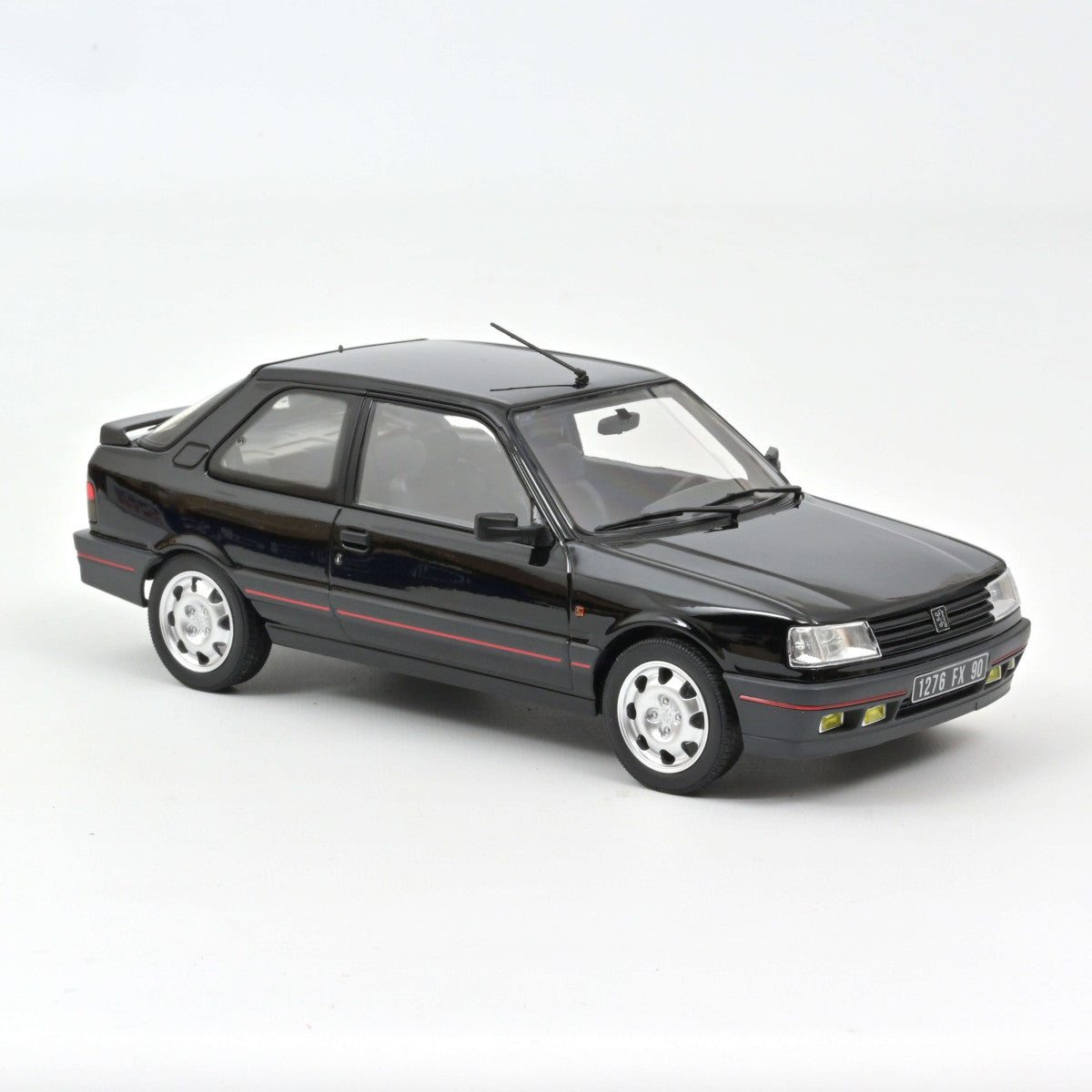 NoRev 1:18 Scale Diecast Model Car, 1990 Peugeot 309 GTi in Black