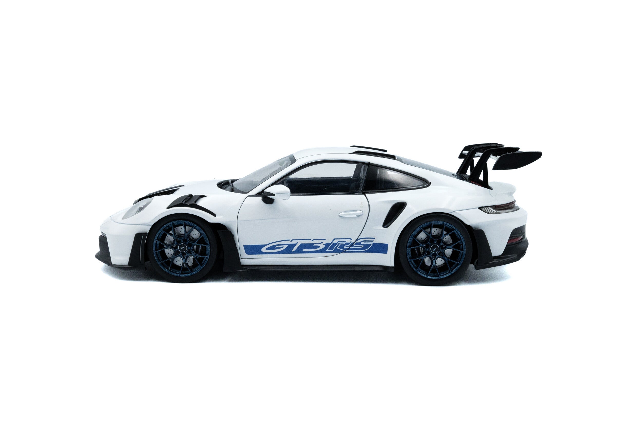 SOLIDO 1:18 Scale Diecast Model, 2024 Porsche 911 992 GT3 RS COUPE - White - S1812102