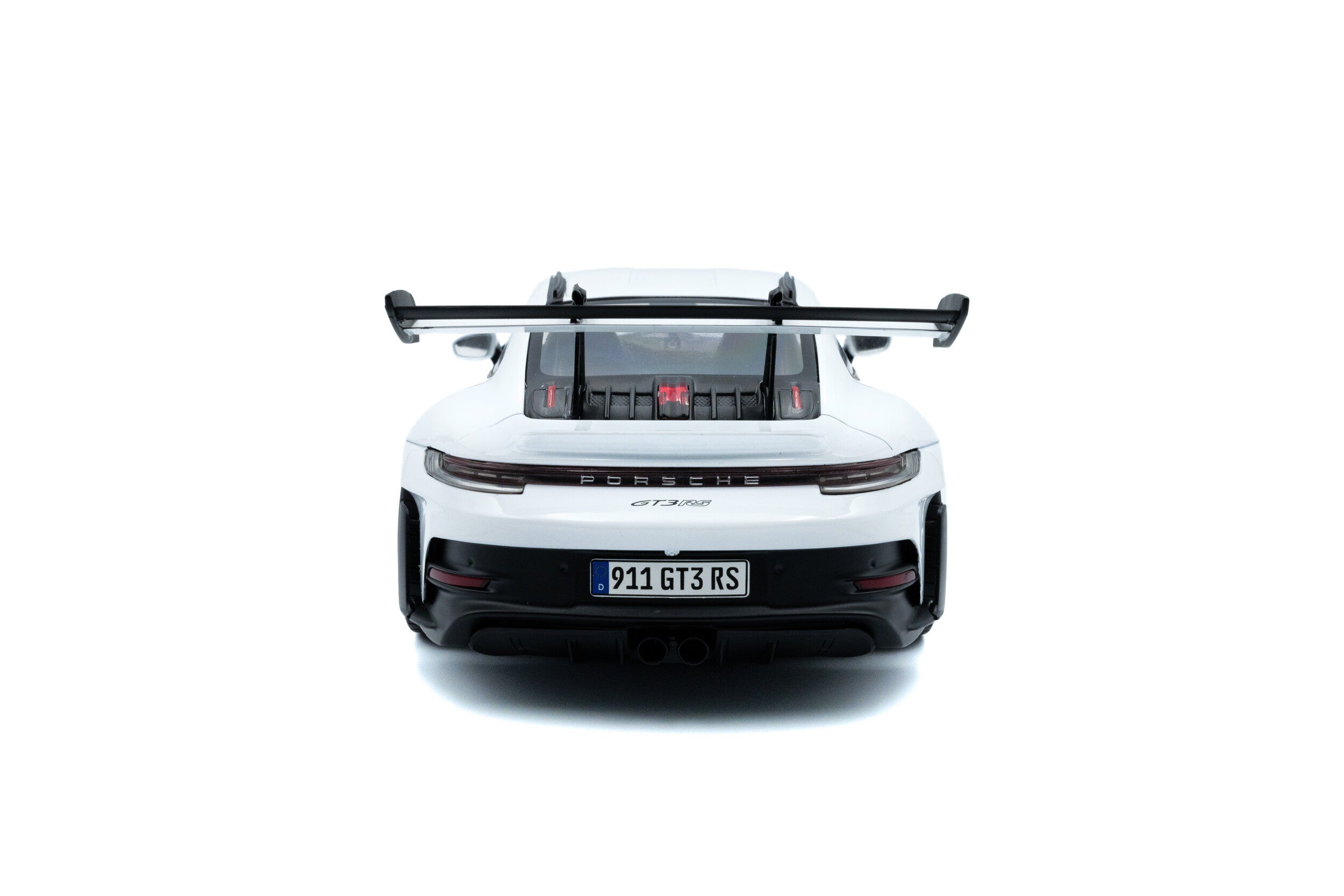 SOLIDO 1:18 Scale Diecast Model, 2024 Porsche 911 992 GT3 RS COUPE - White - S1812102