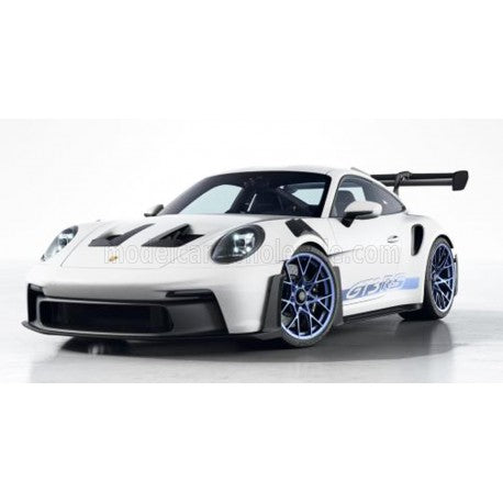 SOLIDO 1:18 Scale Diecast Model, 2024 Porsche 911 992 GT3 RS COUPE - White - S1812102