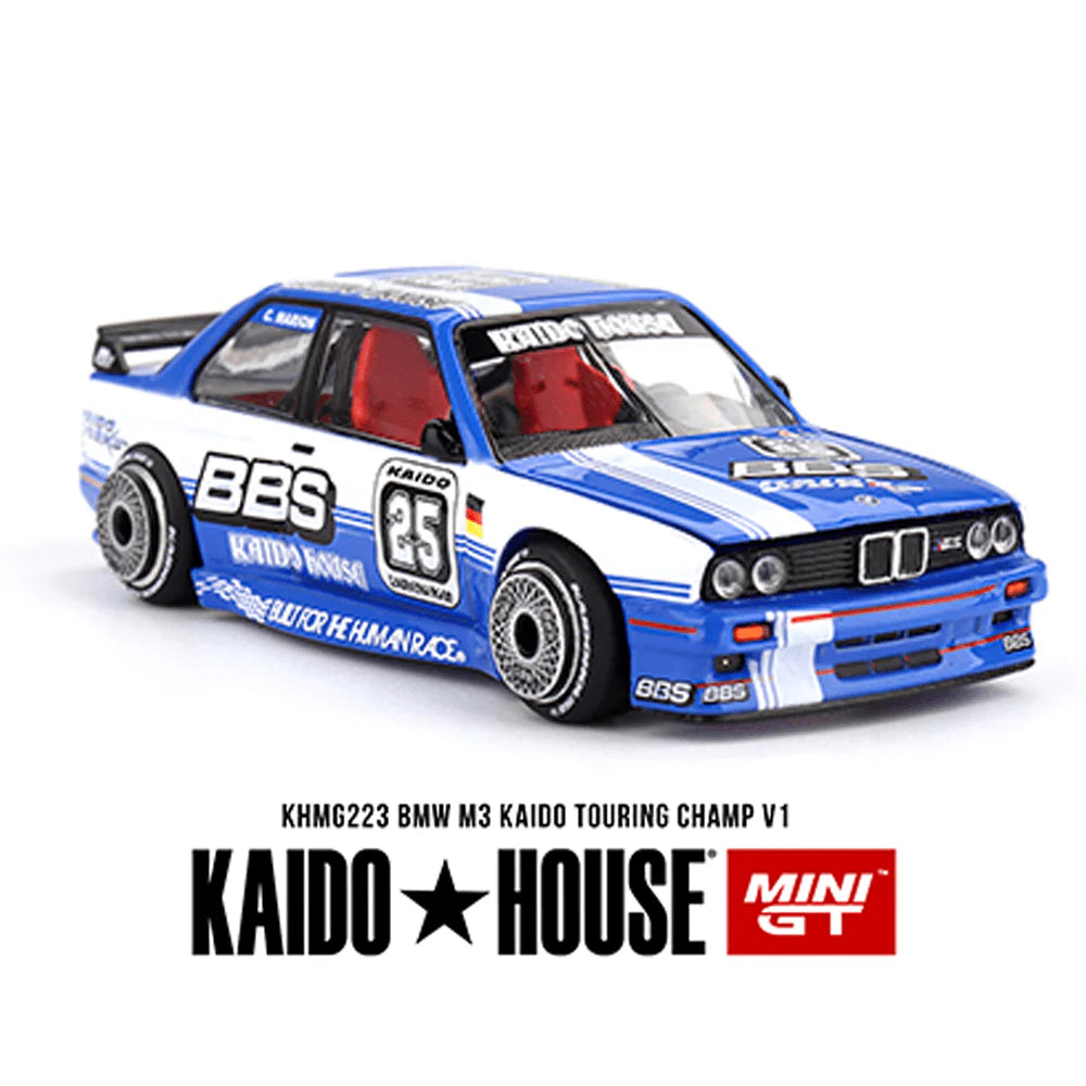 Mini GT 1:64 Kaido House - BMW M3 KAIDO TOURING CHAMP V1 - KHMG223