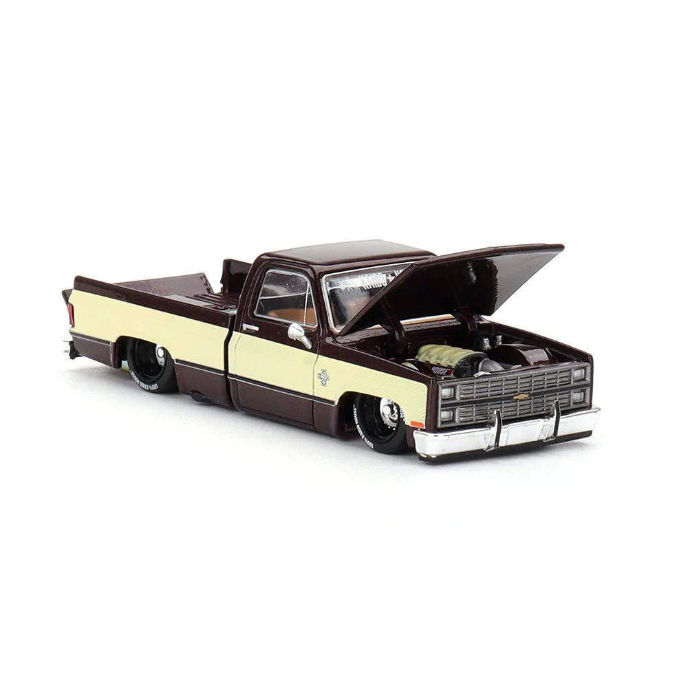 Mini GT 1:64 Kaido House 1980 Chevrolet Silverado Pick Up Vintage Spec V1 - KHMG145