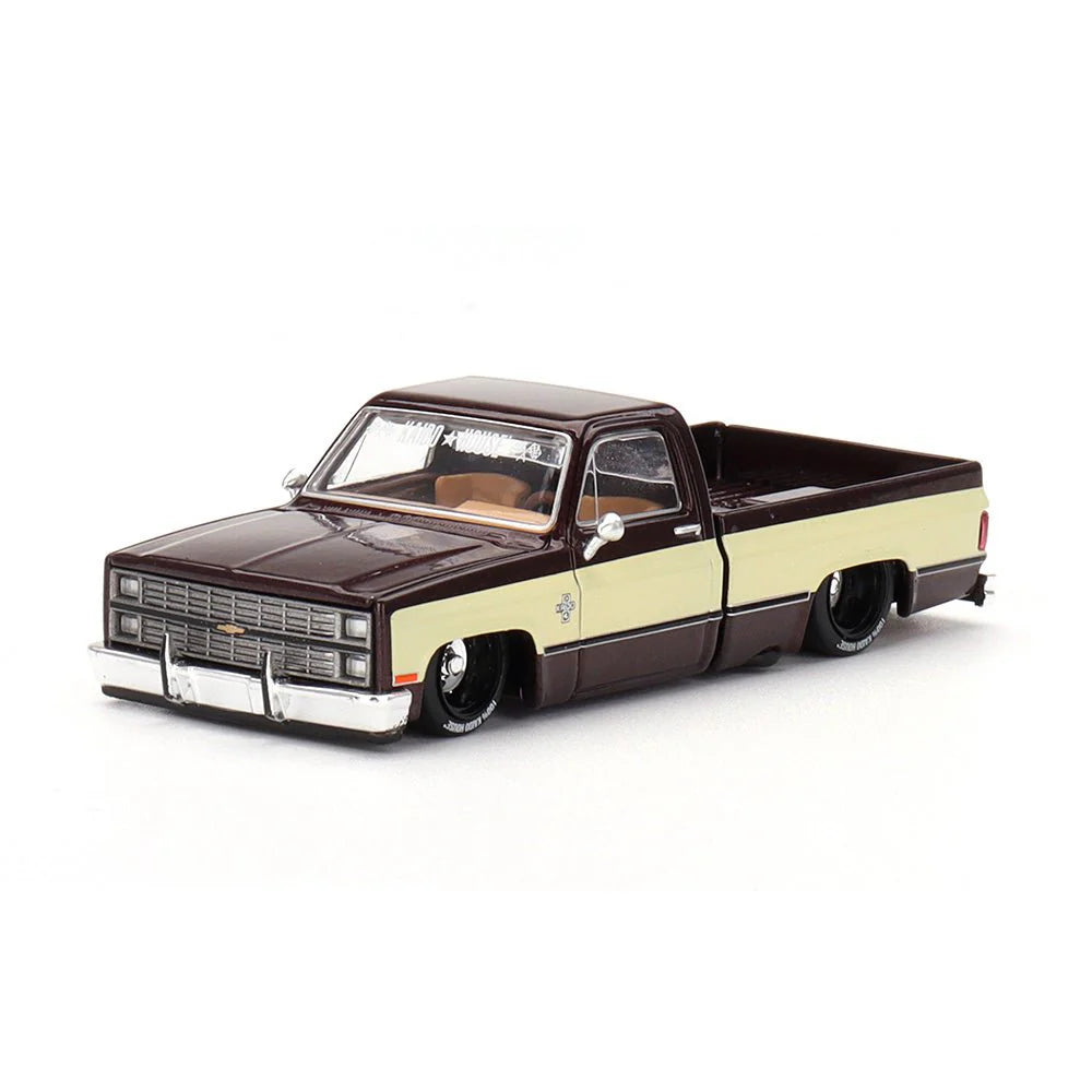 Mini GT 1:64 Kaido House 1980 Chevrolet Silverado Pick Up Vintage Spec V1 - KHMG145