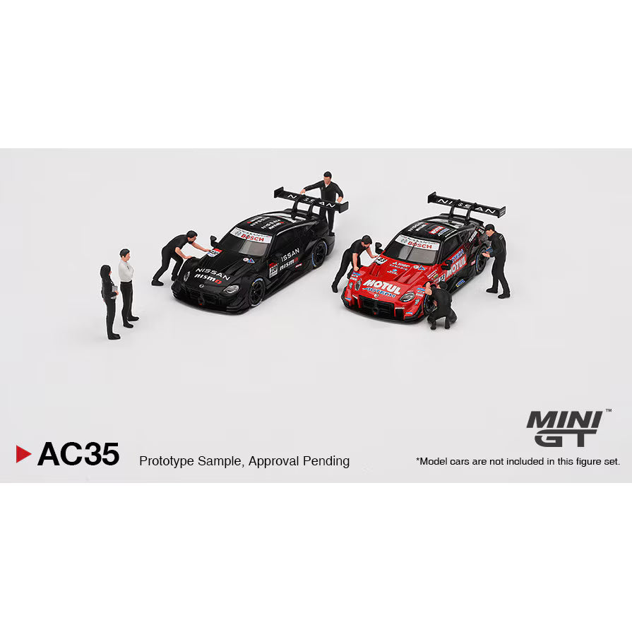 Mini GT 1:64 Diecast Figures, NISMO Technician Team - MGTAC35