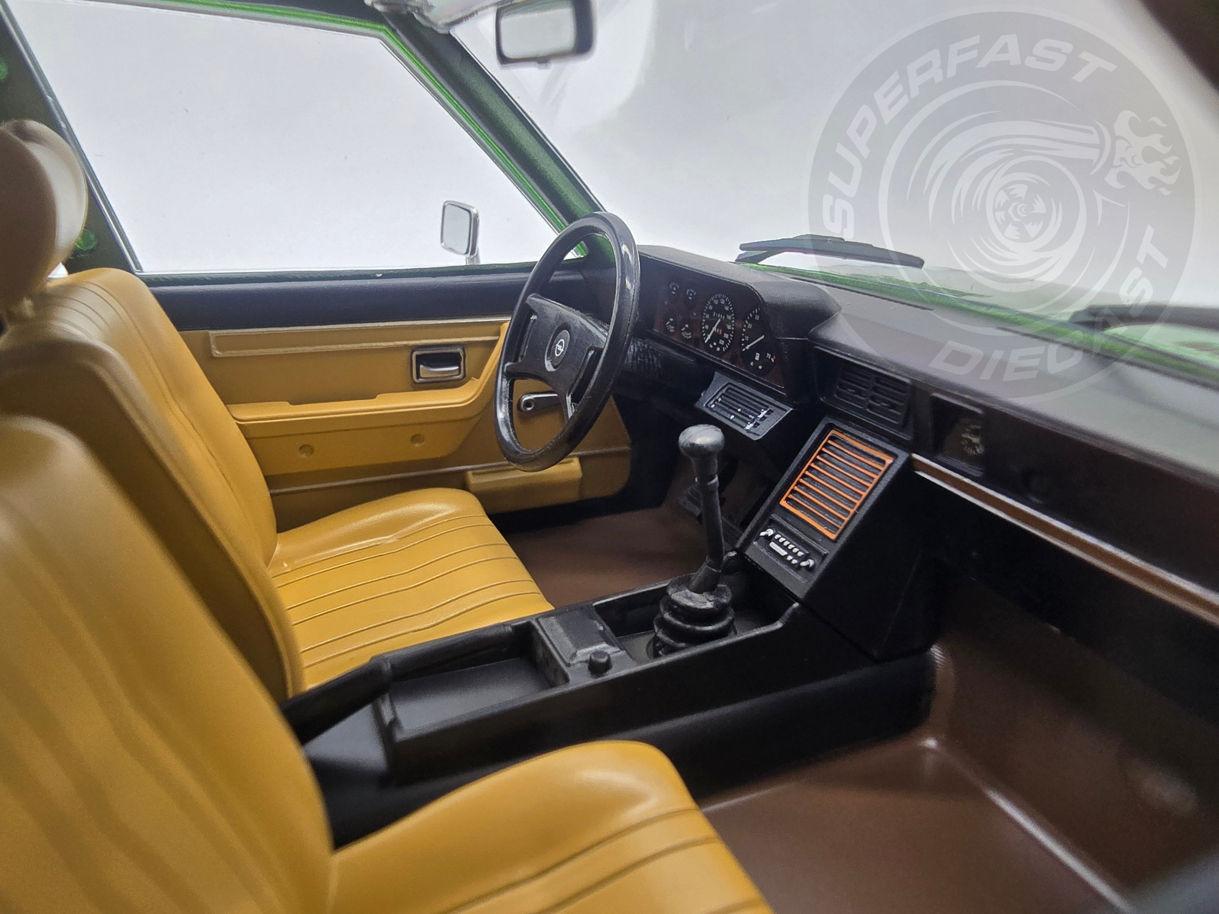 MCG 1:18 Scale Diecast - 1972 Opel Commodore GSE, Green - MCG18565