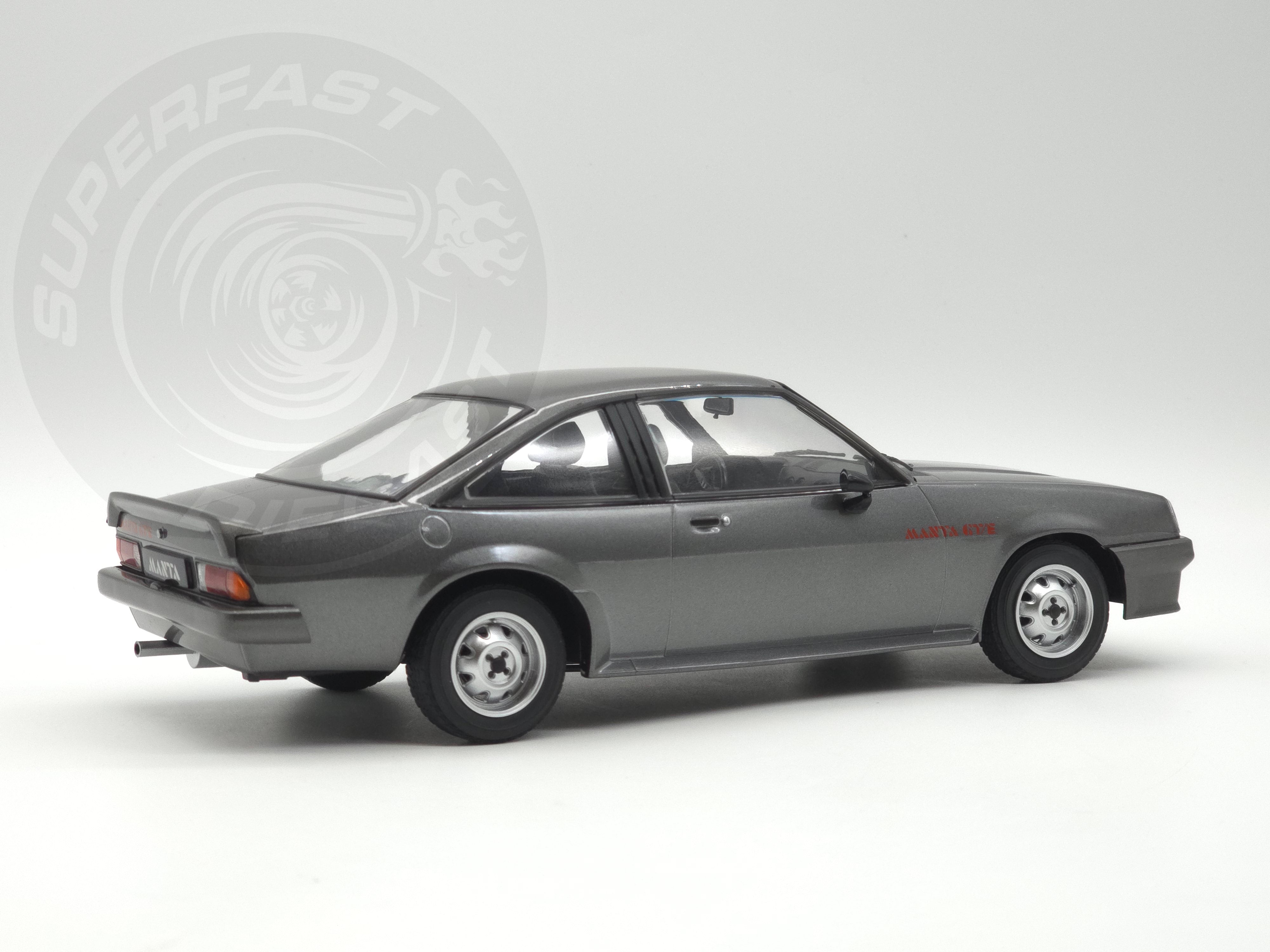 Norev 1:18 Scale Diecast - 1982 Opel Manta B GT/E - Grey - 183303