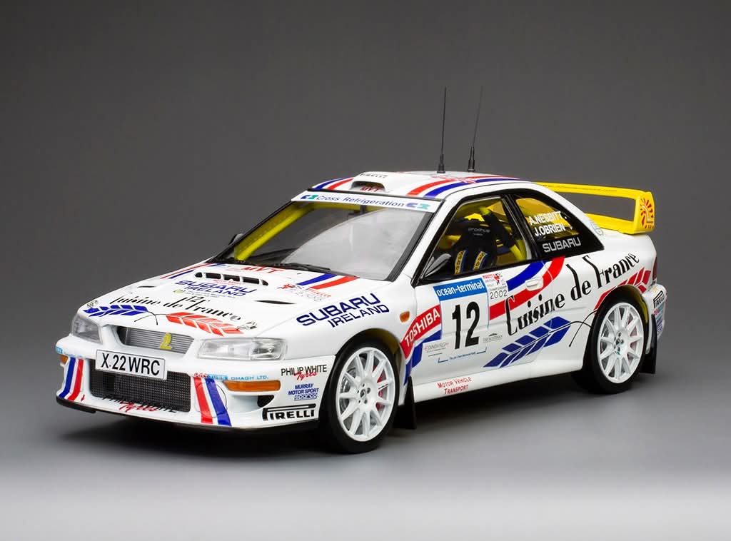 Sunstar Diecast - 1:18 Subaru Impreza S6 WRC '00 #12 A.Nesbitt / J.O'Brien - Winner Jim Clark Memorial Rally 2002  (limited edition 999pcs) - 5752