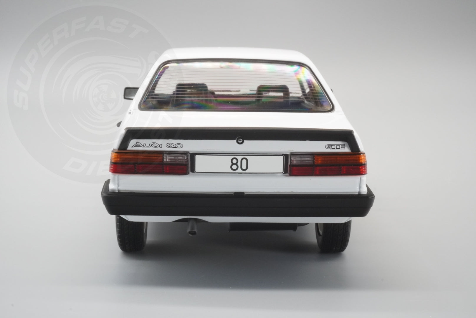 MCG 1:18 Scale Diecast Model Car -  1978 Audi 80 GTE (B2), White - MCG18527