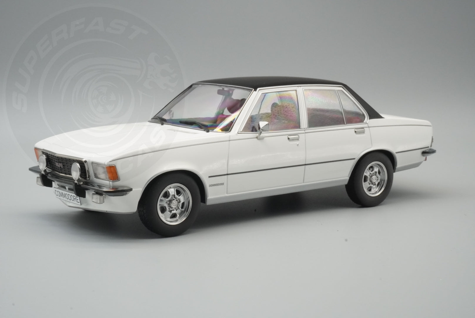 MCG 1:18 Scale Diecast - 1972 Opel Commodore GSE, White - MCG18564