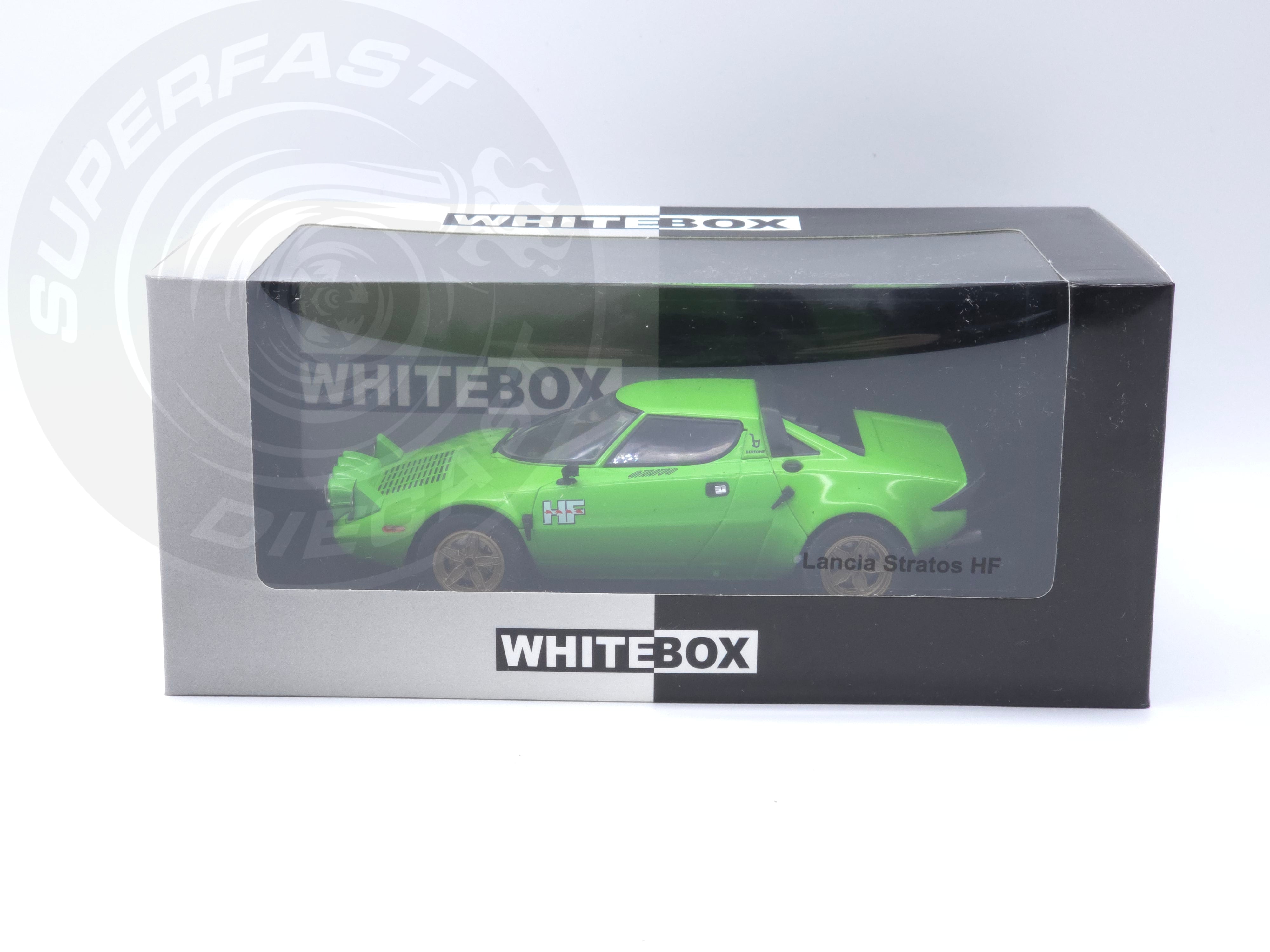 Whitebox 1:24 Scale Diecast Model Car - Lancia Stratos HF in Green