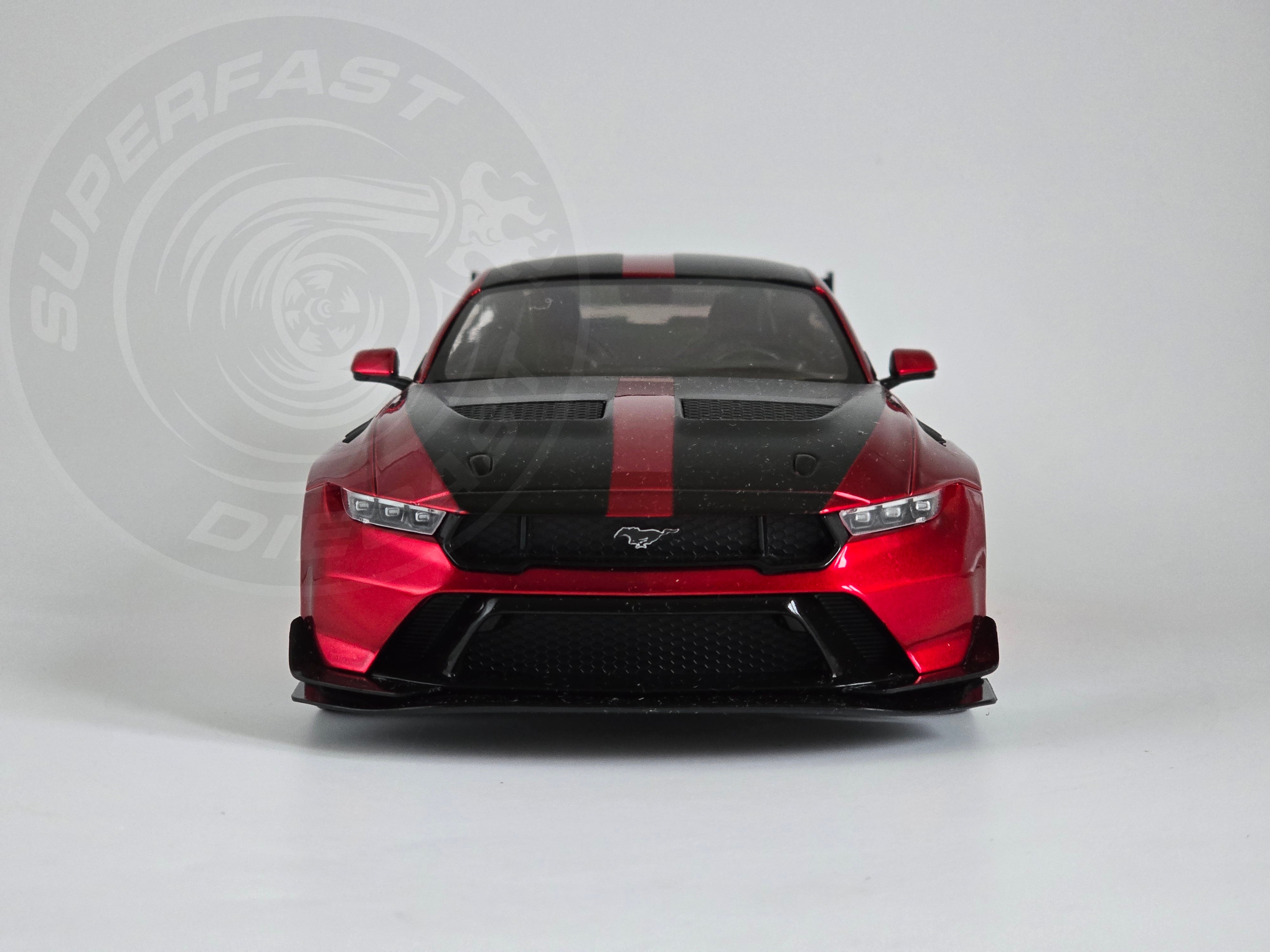 IXO 1:18 Scale - 2025 Ford Mustang GTD, Dark Red